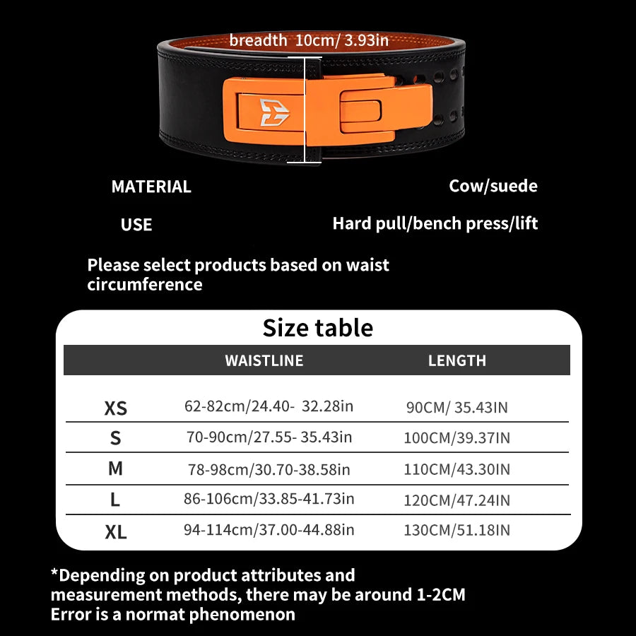 Boxering Weightlifting Belt
